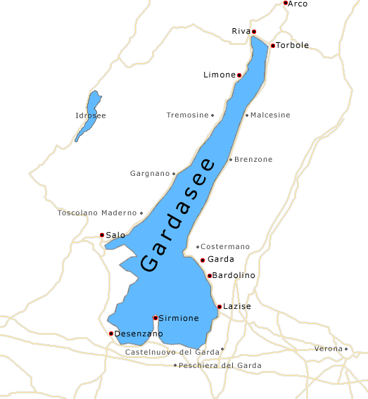 Gardasee Karte